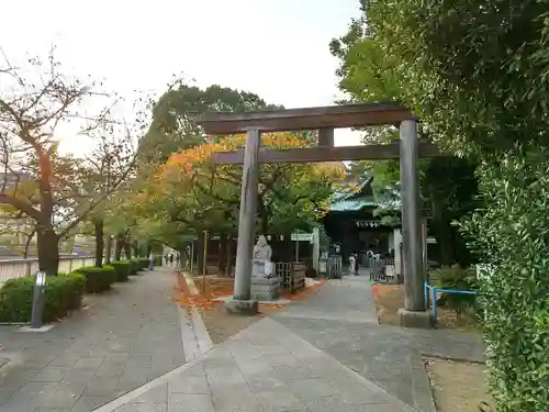 荏原神社の鳥居