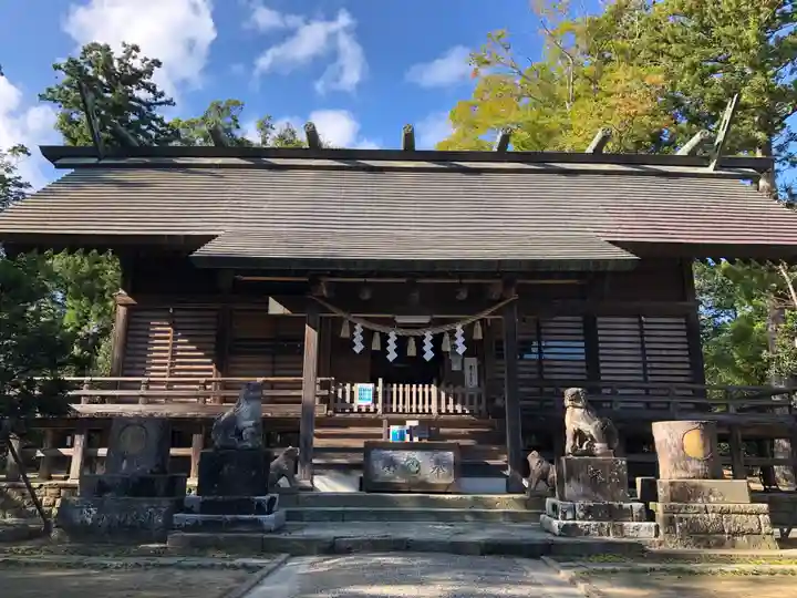 橘樹神社の本殿・本堂