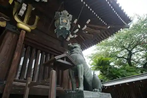 櫛田神社の狛犬