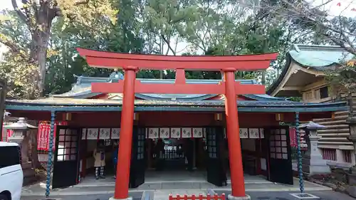 山王稲荷神社の鳥居