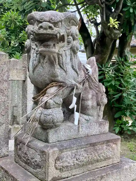 綾戸國中神社の狛犬