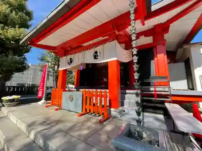 麻布氷川神社の本殿・本堂