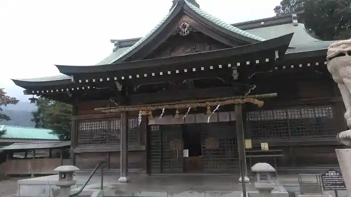 岡田神社の本殿・本堂