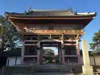 葛井寺の山門・神門