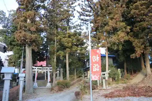 隠津島神社の景色