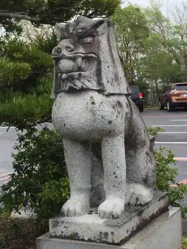 比佐豆知神社の狛犬