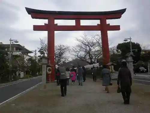 鶴岡八幡宮の鳥居