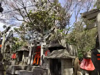 伏見稲荷大社間ノ峰(荷田社神蹟・ 伊勢大神)(京都府)
