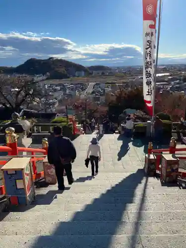 足利織姫神社の景色