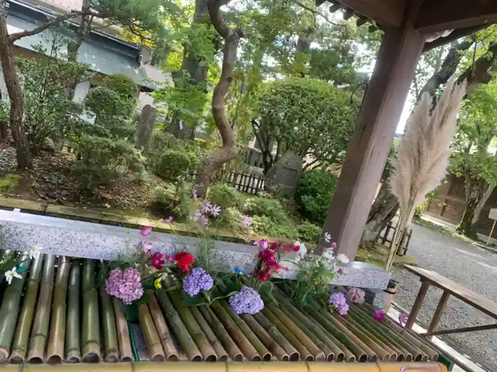 竹駒神社の手水舎