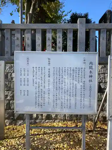 内間木神社(埼玉県)