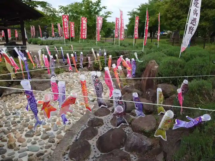 櫻岡大神宮の庭園