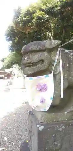 菊田神社の狛犬