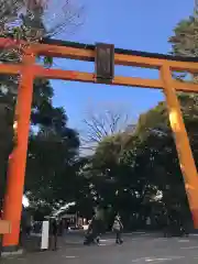 川越氷川神社の鳥居