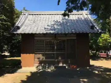 鍬戸神社の本殿・本堂
