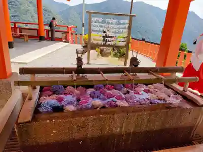 熊野那智大社の手水舎