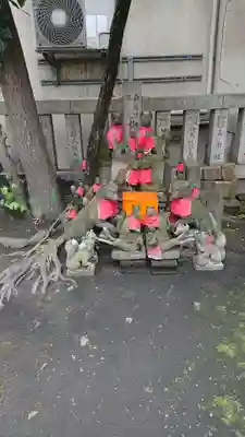 笠間稲荷神社 東京別社の狛犬