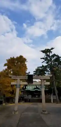 大曽根八幡神社の鳥居