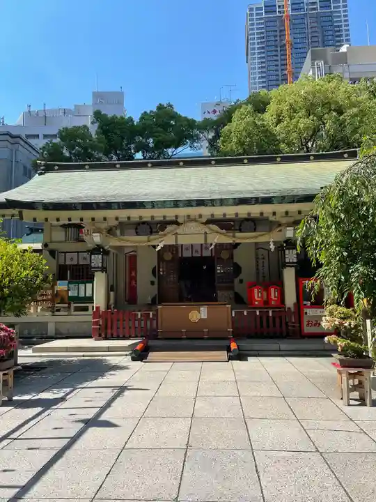露天神社(お初天神)の本殿・本堂