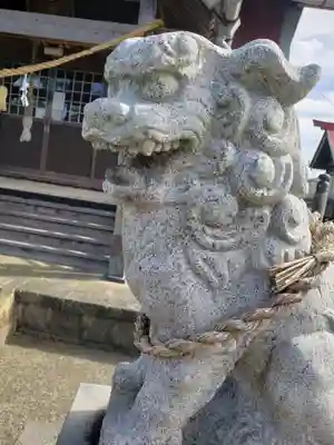 若宮八幡宮の狛犬