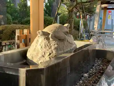 亀ケ池八幡宮の手水舎