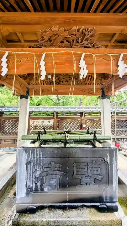 湯島天満宮の手水舎