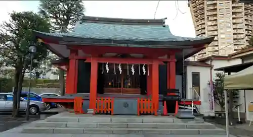 麻布氷川神社の本殿・本堂