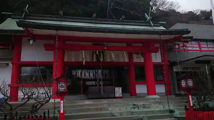 徳島眉山天神社の本殿・本堂