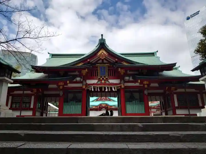 日枝神社の山門・神門