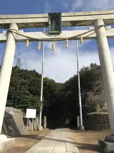 酒列磯前神社の鳥居