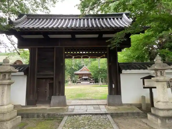 膳所神社の山門・神門