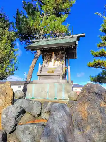 諏訪社の本殿・本堂