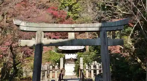 宝積寺の鳥居