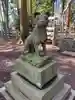 宝登山神社奥宮の狛犬