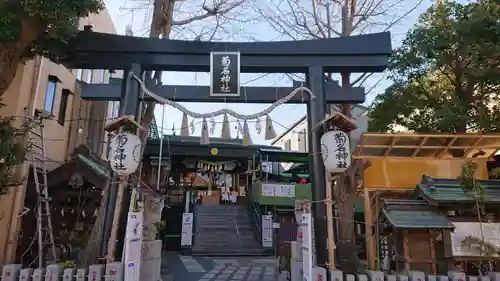 菊名神社の鳥居