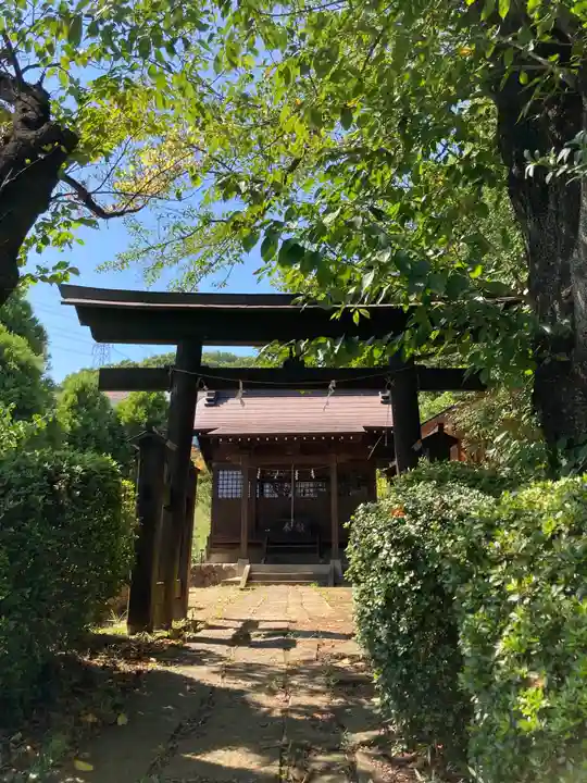貝取神社の鳥居