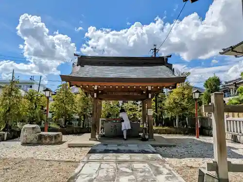 伊勝八幡宮の手水舎