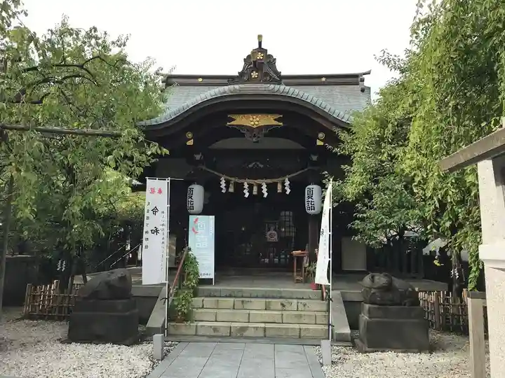 牛天神北野神社の本殿・本堂