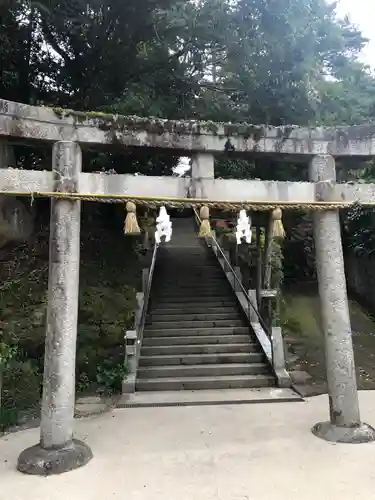 玉作湯神社の鳥居