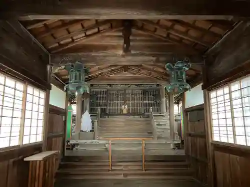加太春日神社の本殿・本堂