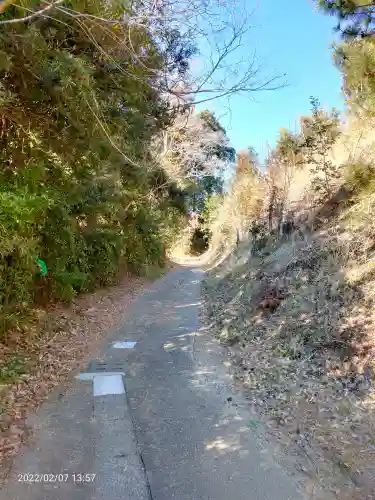 麻賀多神社奥宮の周辺