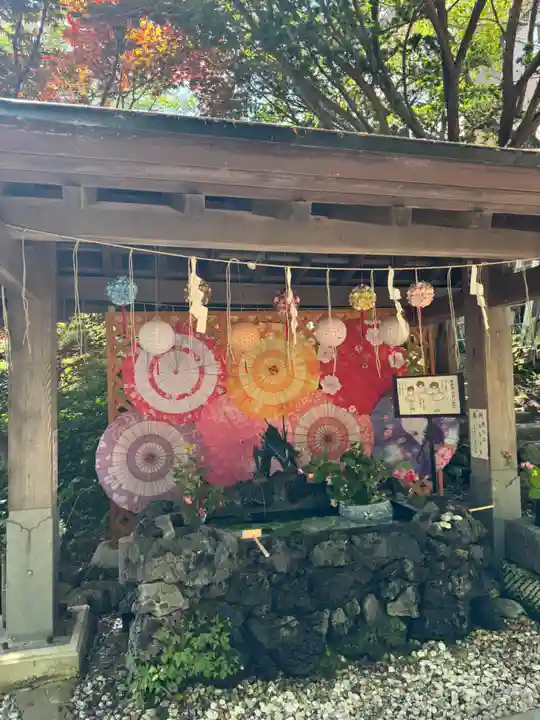 虻田神社の手水舎