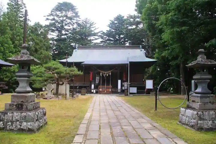 三春大神宮の本殿・本堂
