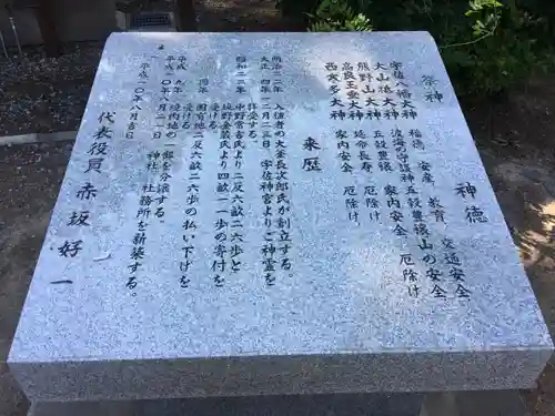 上野幌神社の歴史