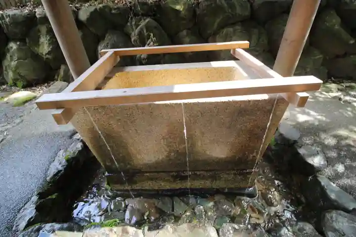 月讀宮(皇大神宮別宮)の手水舎