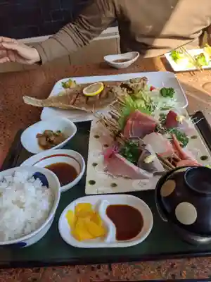 大洗磯前神社の食事