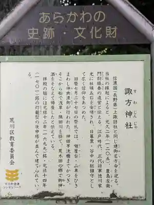 諏方神社(東京都)
