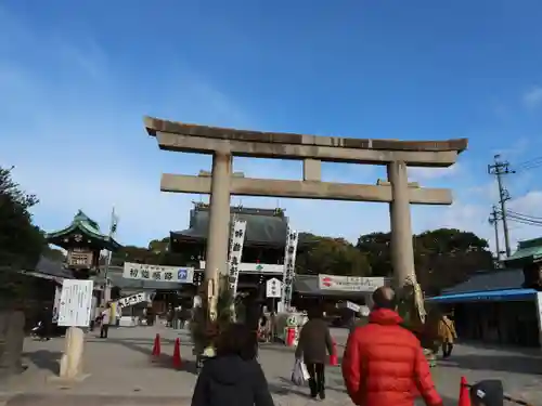 真清田神社の鳥居