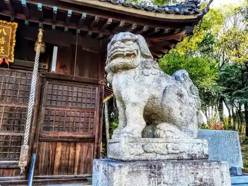 八幡社（姫島八幡社）の狛犬