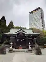 落合白山神社の本殿・本堂